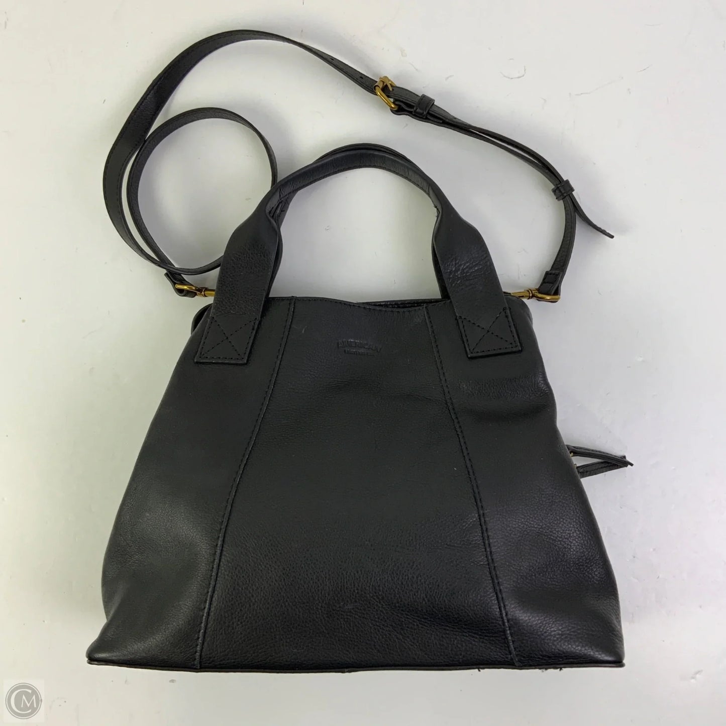Handbag Leather By American Leather Co, Size: Medium