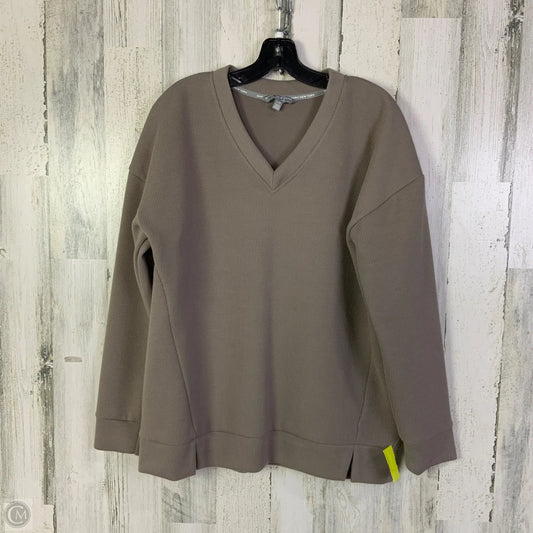 Top Long Sleeve By Marc New York In Grey, Size: L