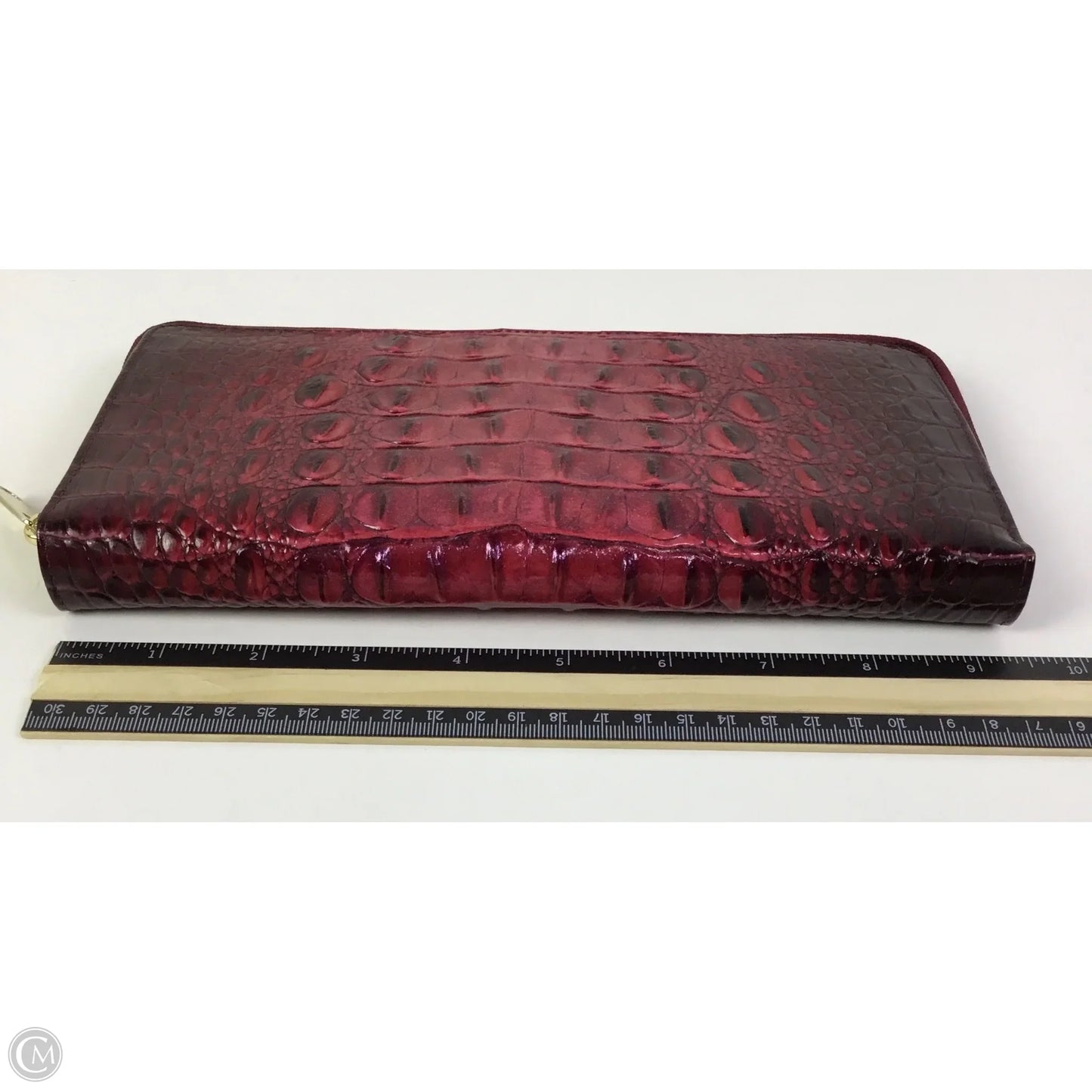 Clutch Designer By Brahmin, Size: Large