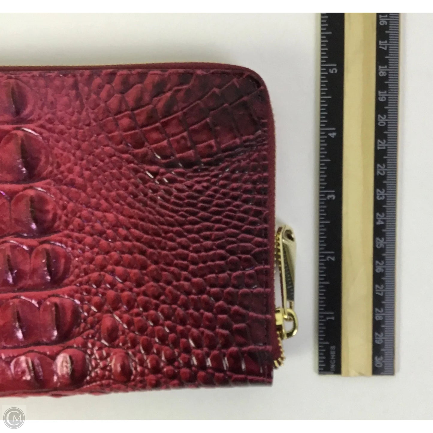 Clutch Designer By Brahmin, Size: Large
