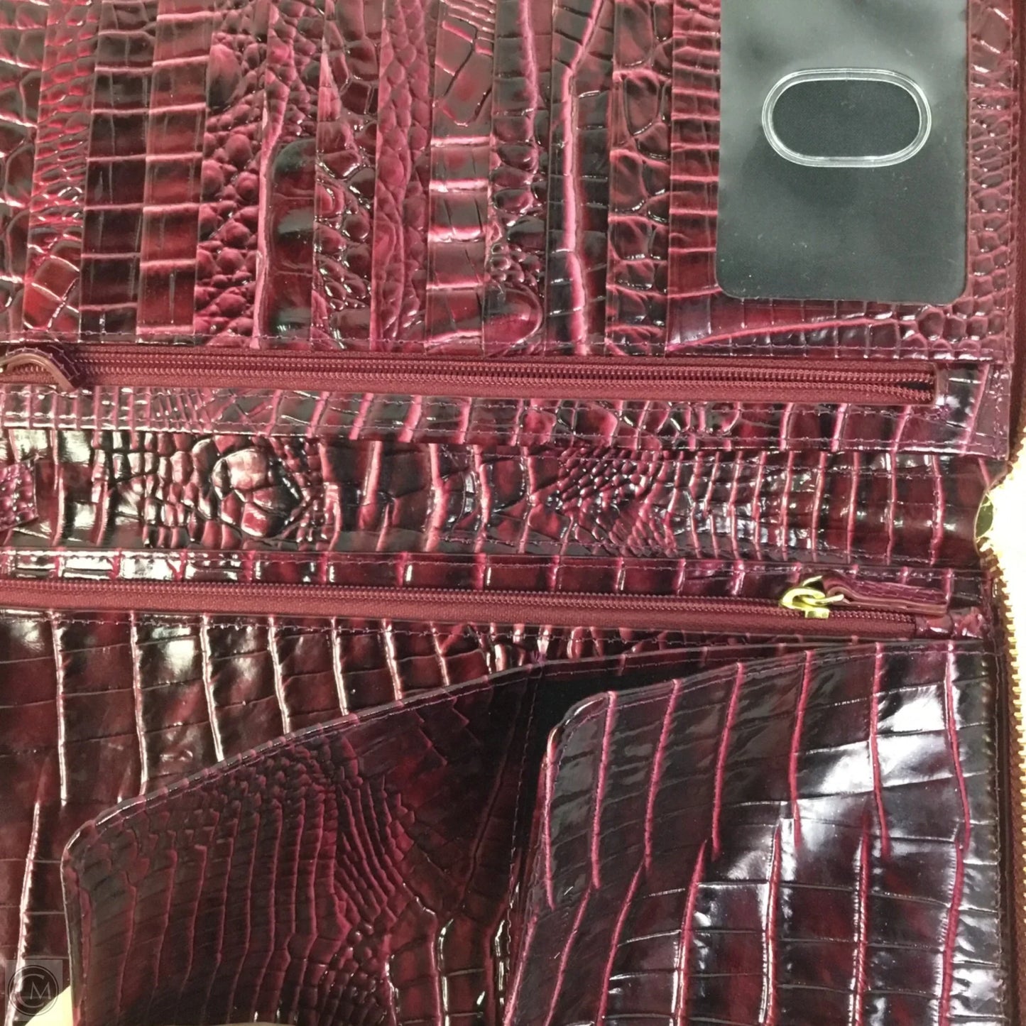 Clutch Designer By Brahmin, Size: Large