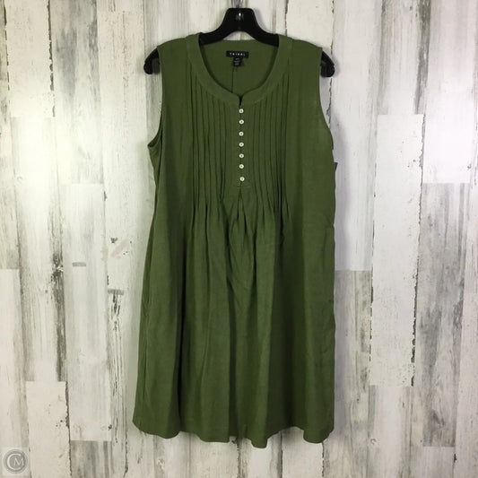 Dress Casual Short By Tribal In Green, Size: M