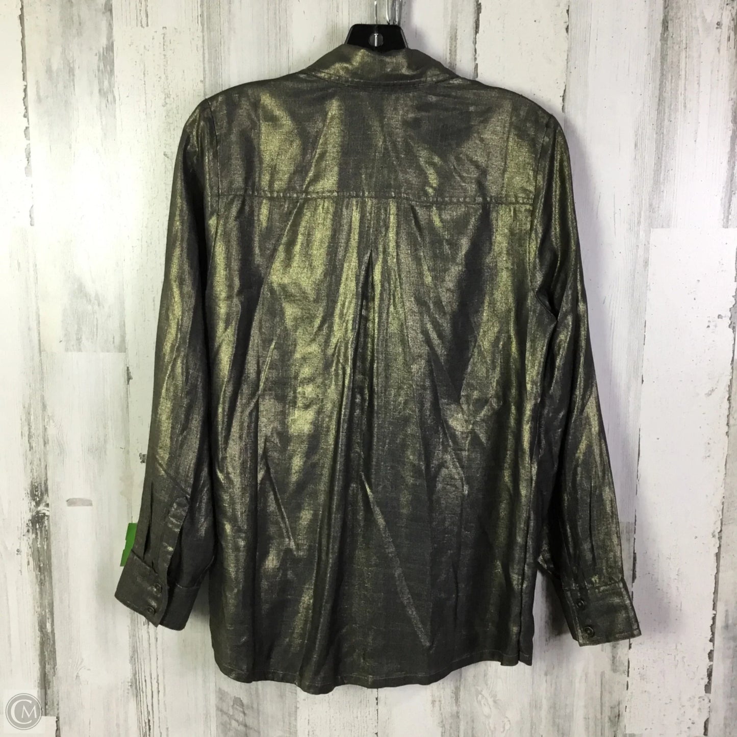 Top Long Sleeve By Soft Surroundings In Bronze, Size: S