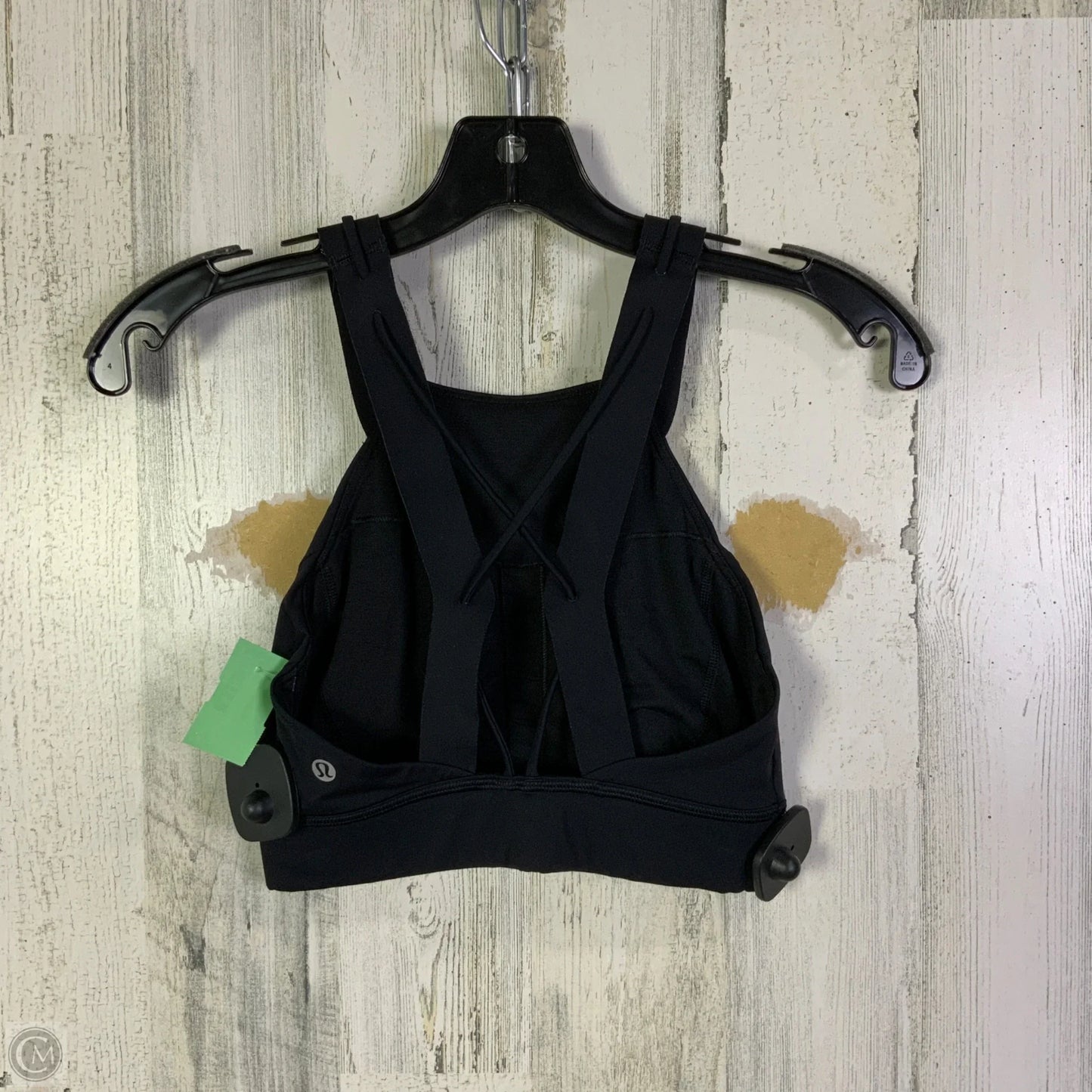 Athletic Bra By Lululemon In Black, Size: 4