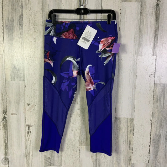 Athletic Leggings Capris By Fabletics In Blue, Size: M