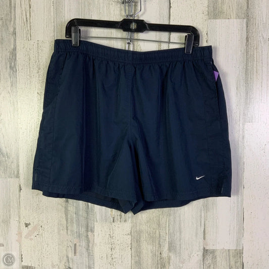 Athletic Shorts By Nike Apparel In Navy, Size: Xl