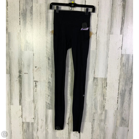 Athletic Leggings By Lululemon In Black, Size: 2