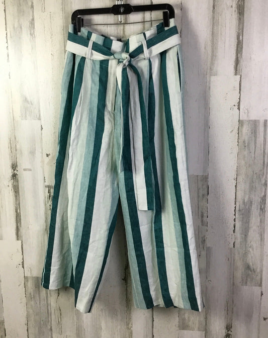 Pants Wide Leg By J. Crew In Blue & White, Size: 16