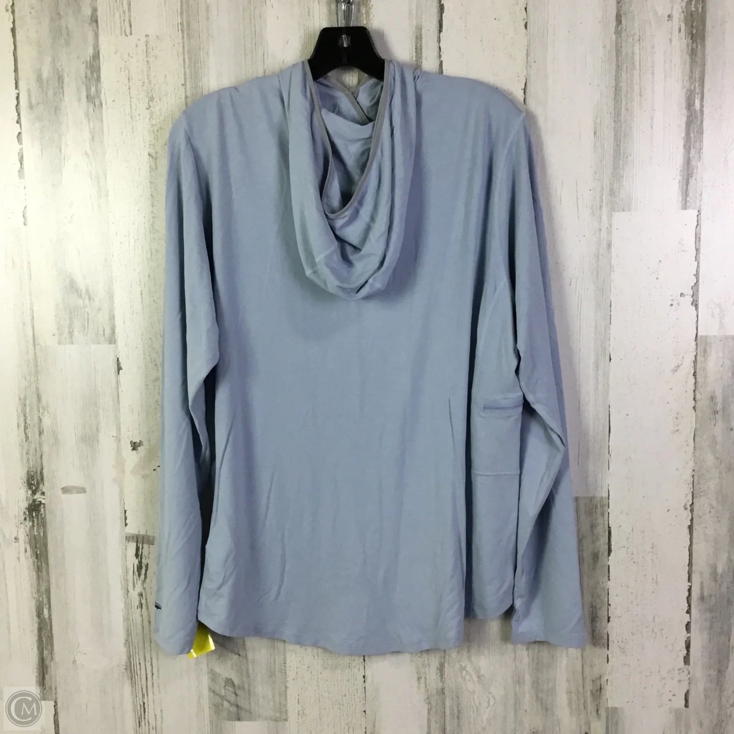 Top Long Sleeve By Patagonia In Blue, Size: Xl