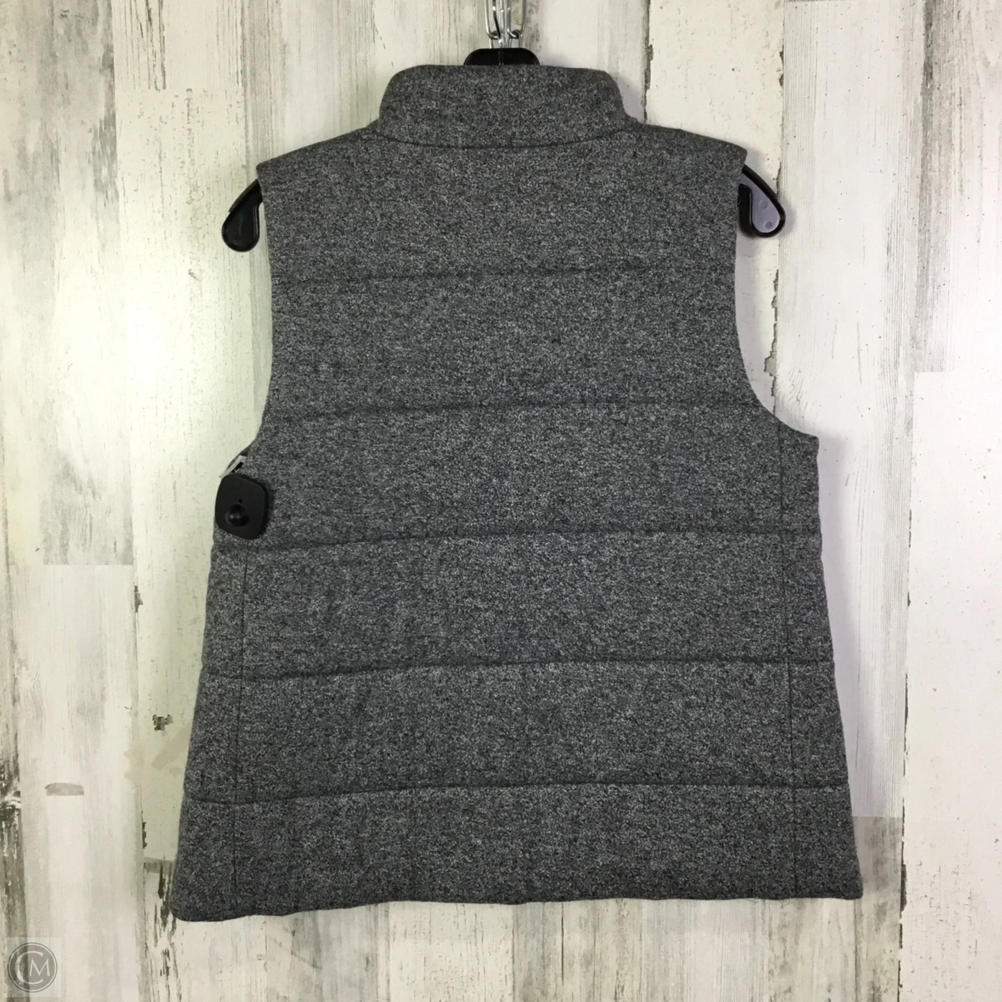 Vest Puffer & Quilted By Eileen Fisher In Grey, Size: Xs