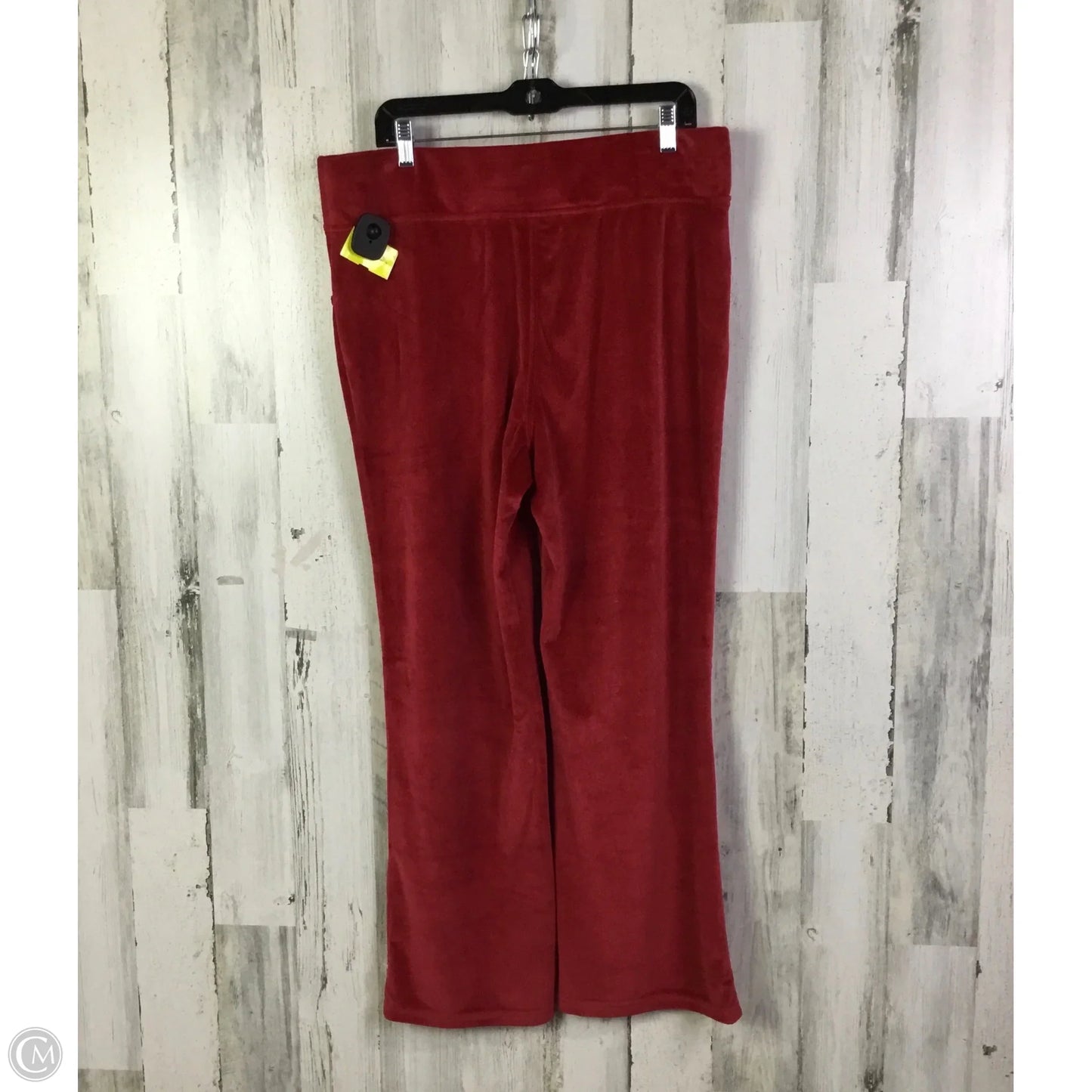 Lounge Set Pants By Quaker Factory In Red, Size: L