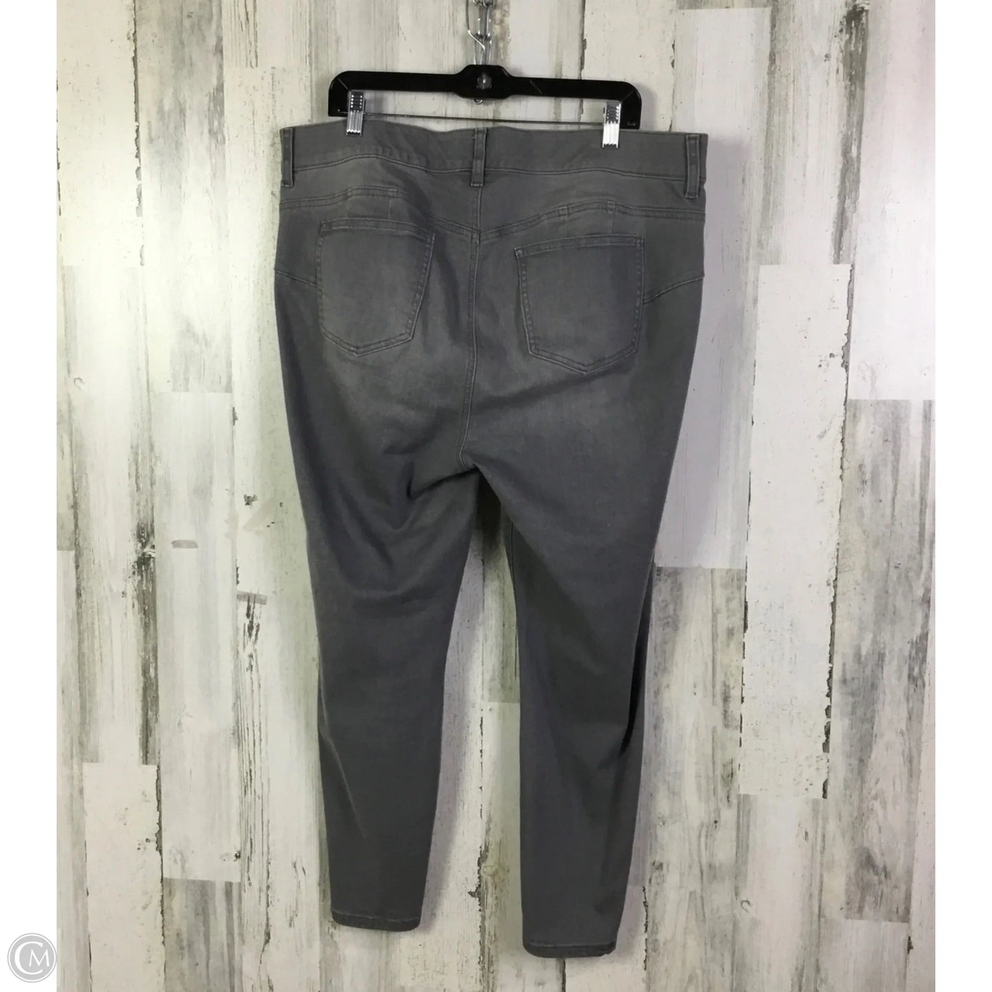 Jeans Skinny By Torrid In Grey Denim, Size: 20