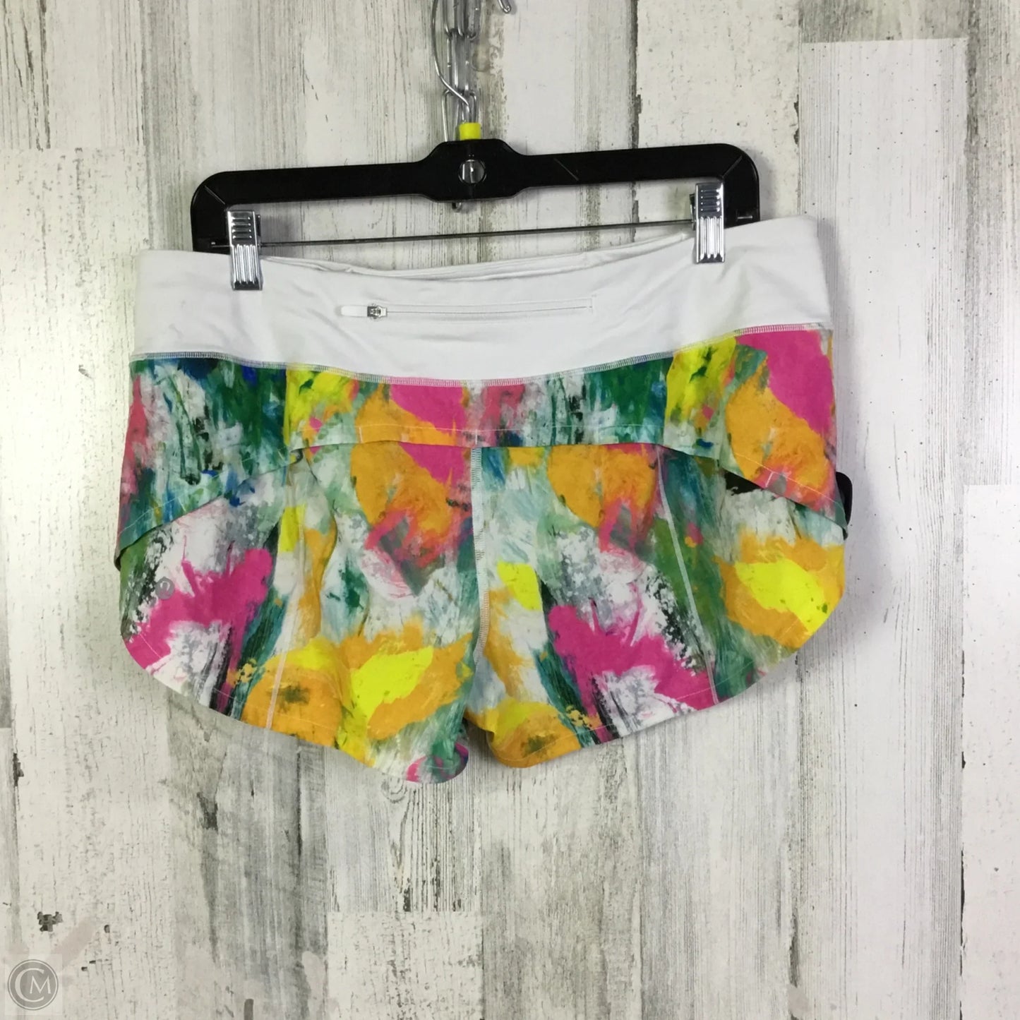 Athletic Shorts By Lululemon In Multi-colored, Size: 10