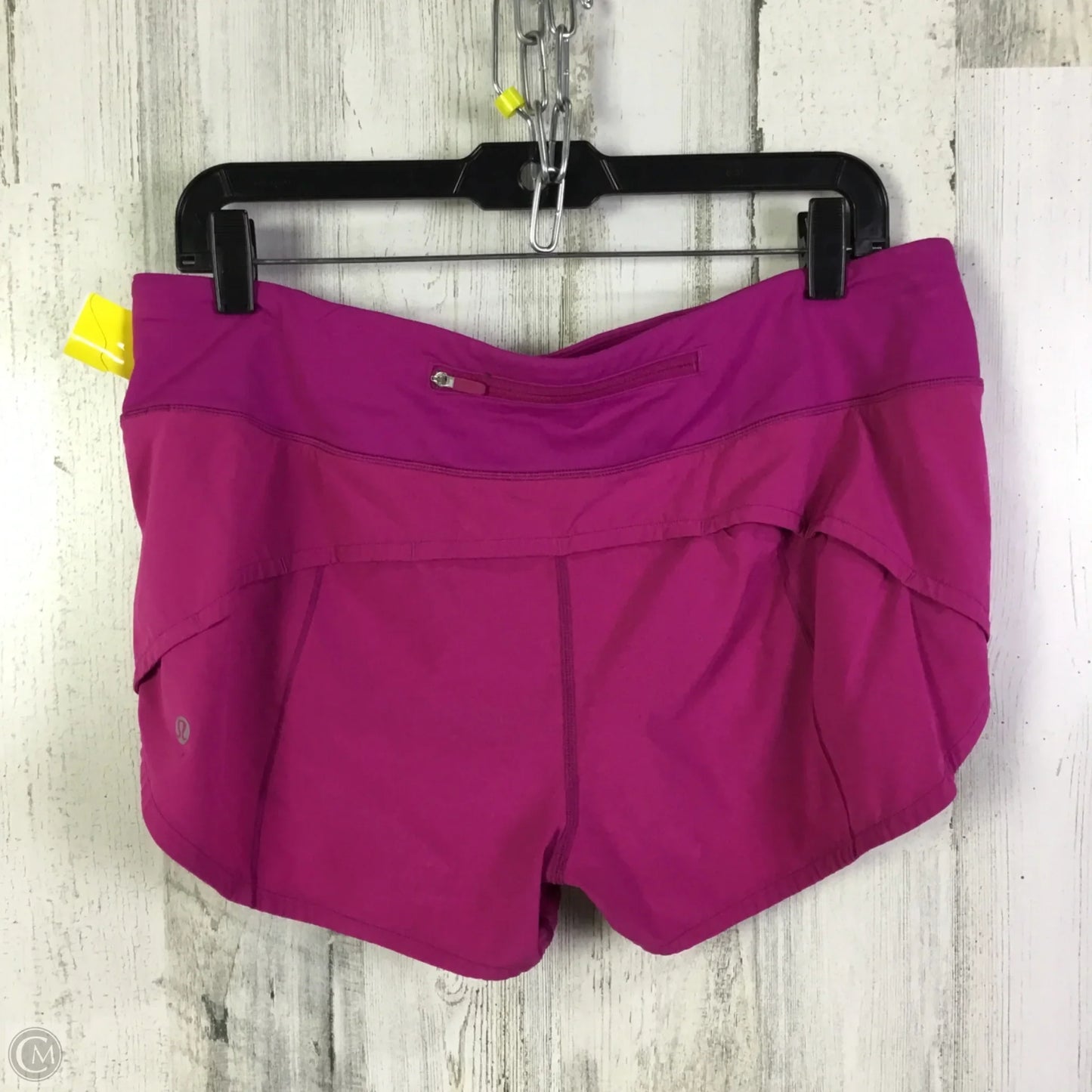 Athletic Shorts By Lululemon In Pink, Size: 10