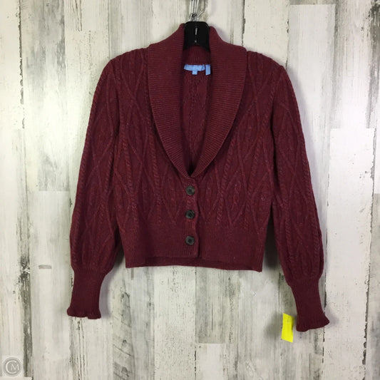 Sweater Cardigan By Draper James In Red, Size: Xs