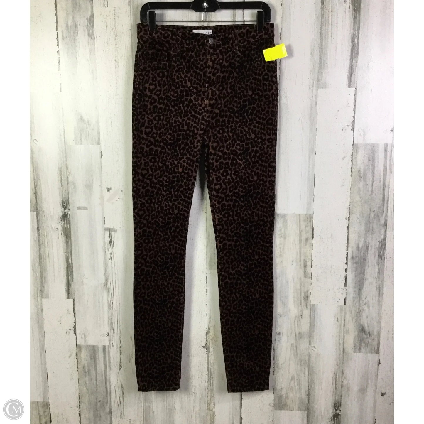 Pants Corduroy By Loft In Animal Print, Size: 4