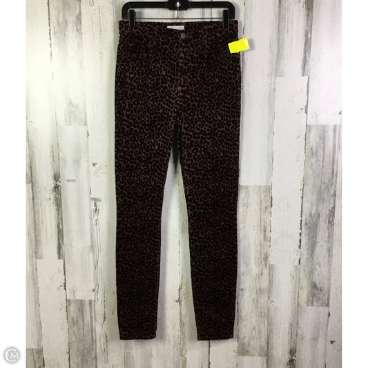 Pants Corduroy By Loft In Animal Print, Size: 4