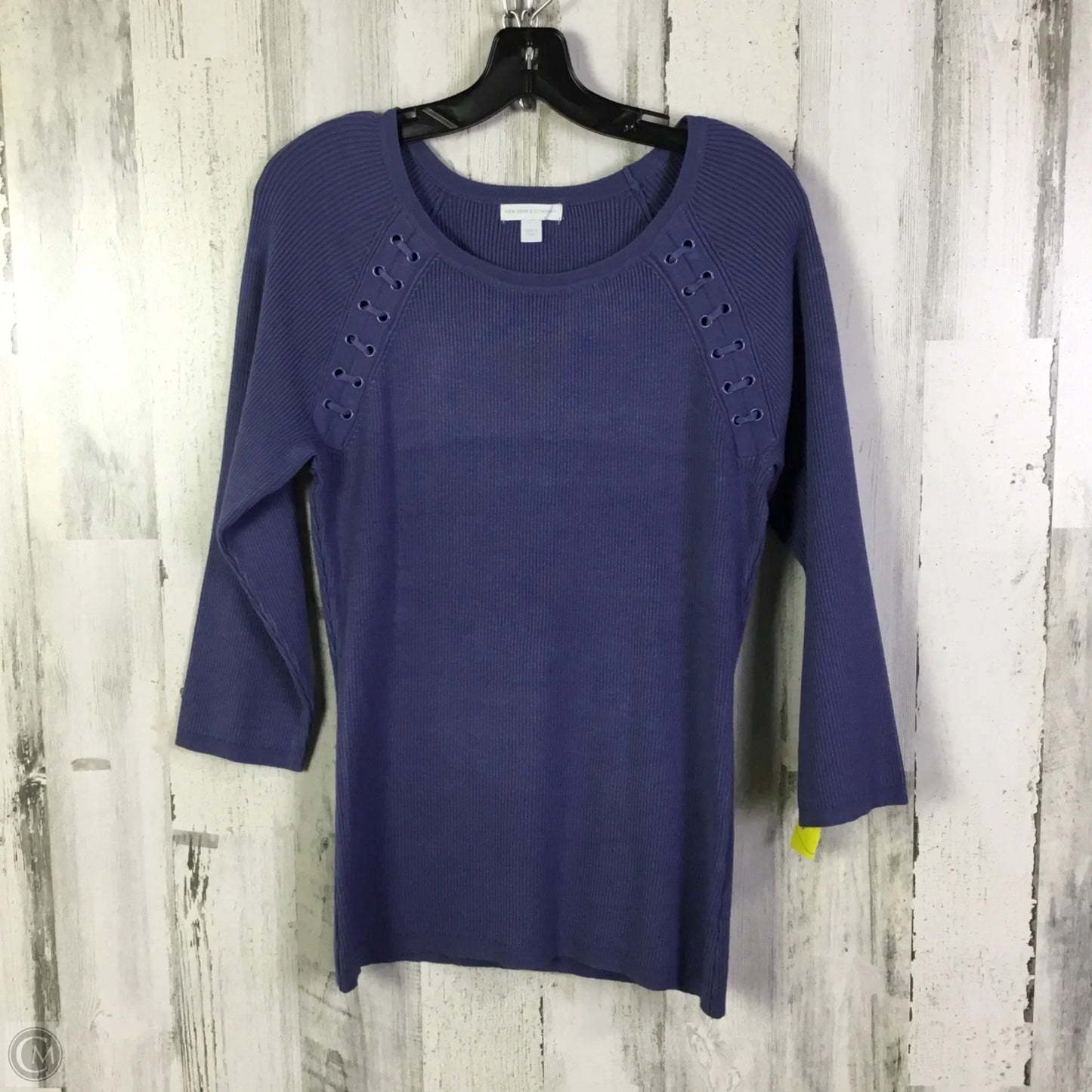 Sweater By New York And Co In Blue, Size: L