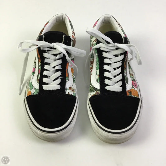 Shoes Sneakers By Vans In Black, Size: 9
