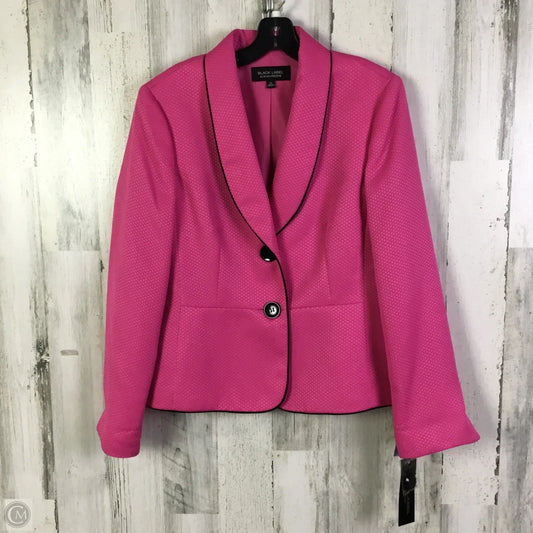 Blazer By Evan-picone In Pink, Size: L