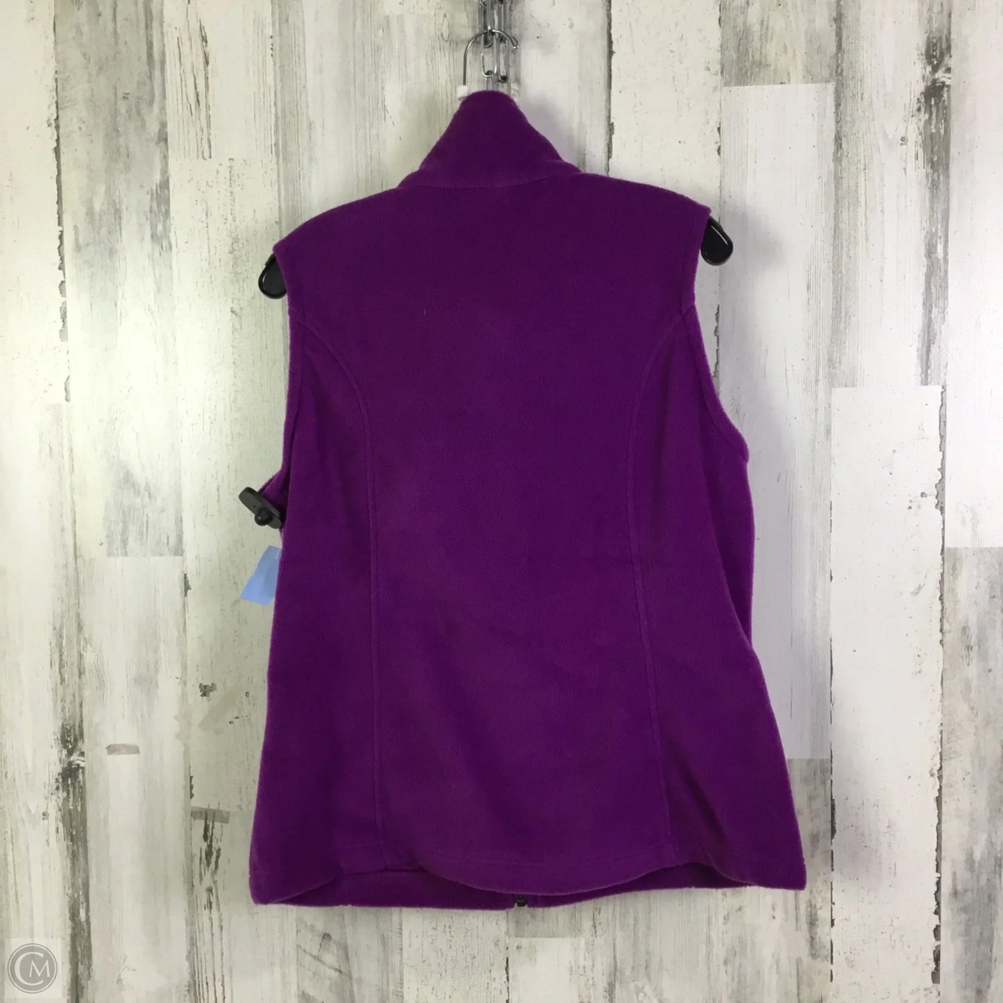 Vest Fleece By Columbia In Purple, Size: L
