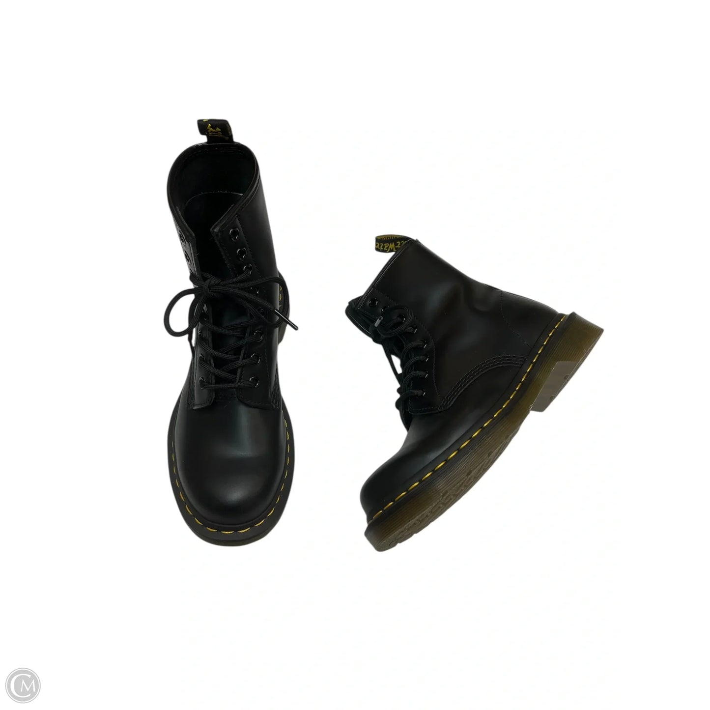 Boots Combat By Dr Martens In Black, Size: 7