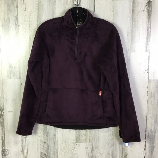 Athletic Jacket By The North Face In Purple, Size: S
