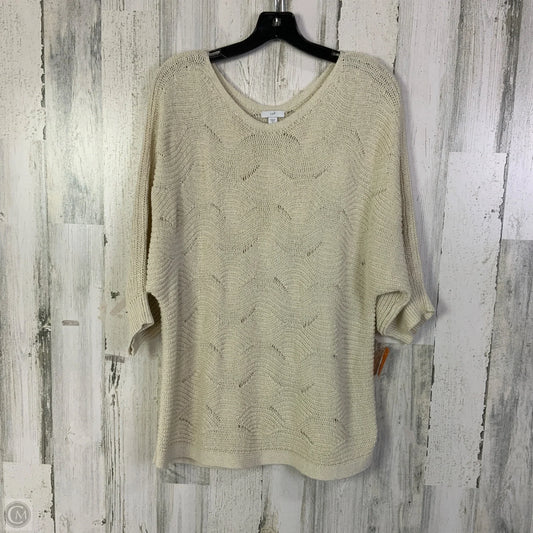Sweater By J. Jill In Cream, Size: M