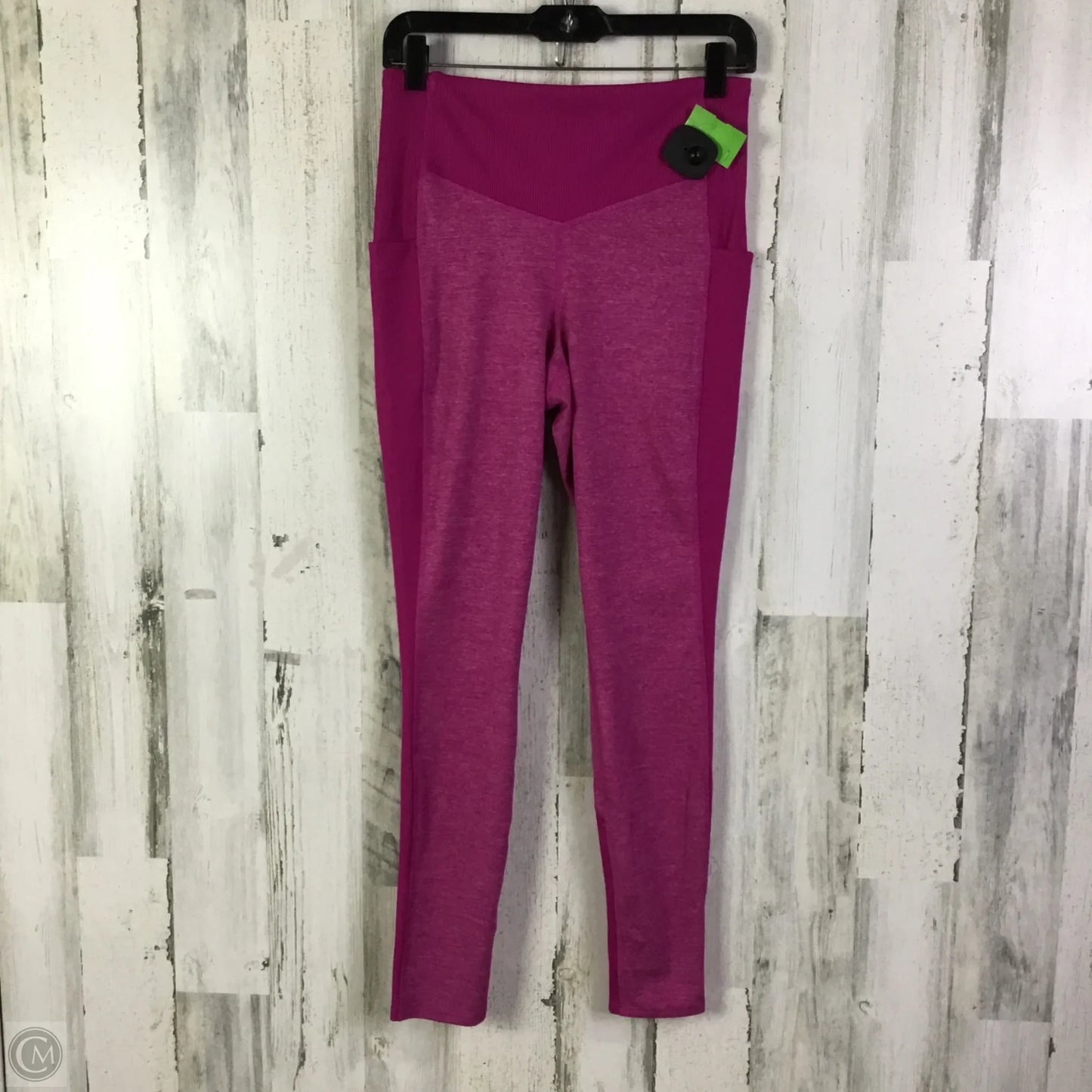 Athletic Leggings By The North Face In Pink, Size: L