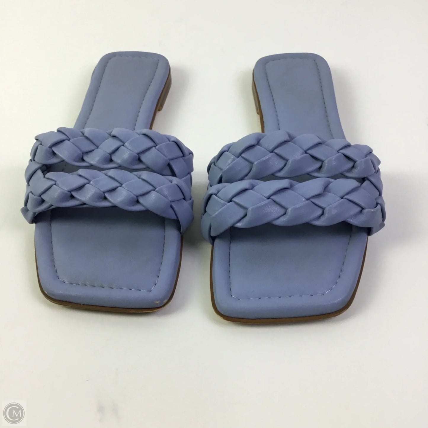 Sandals Flats By Zara In Blue, Size: 8.5