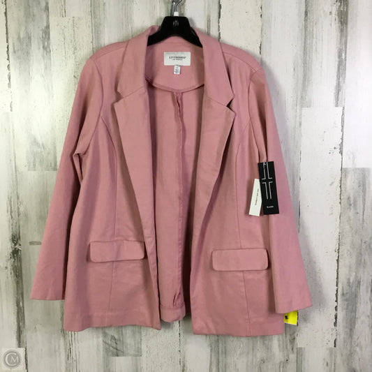 Blazer By Liverpool In Pink, Size: Xl