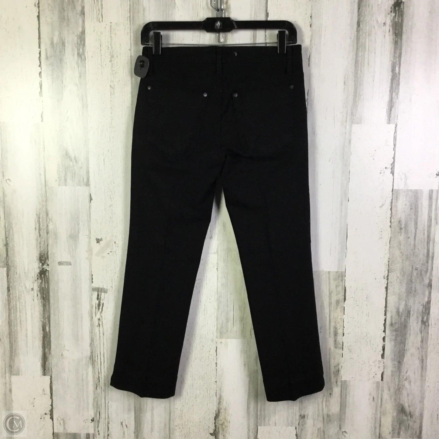 Jeans Cropped By Joes Jeans In Black Denim, Size: 4