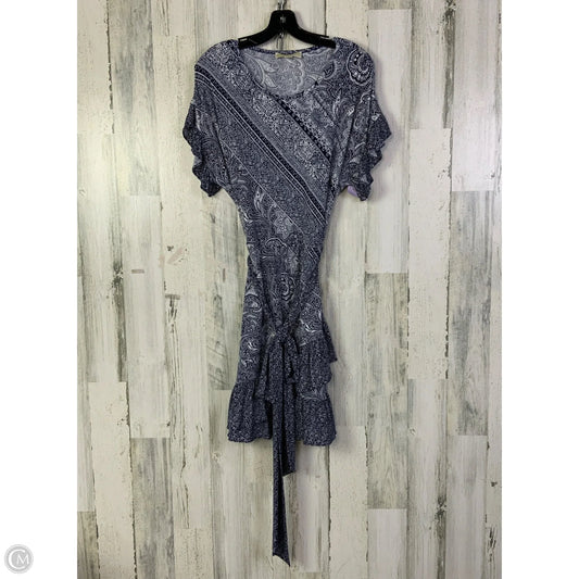 Dress Casual Short By Michael By Michael Kors In Blue & White, Size: L