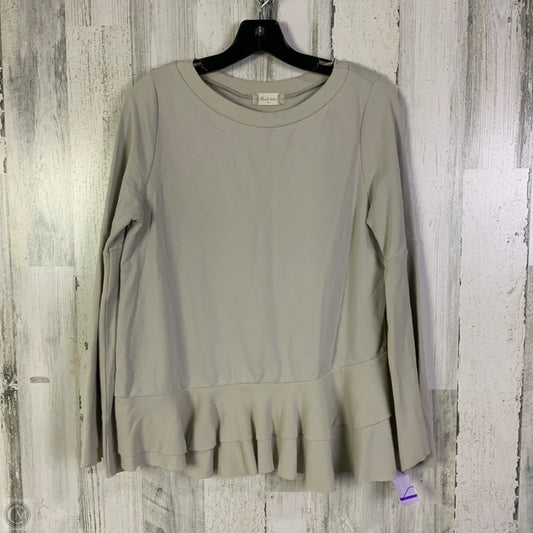 Top Long Sleeve By Altard State In Taupe, Size: M