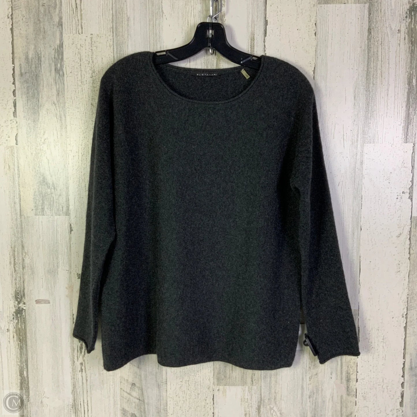 Sweater Cashmere By Elie Tahari In Grey, Size: Xs