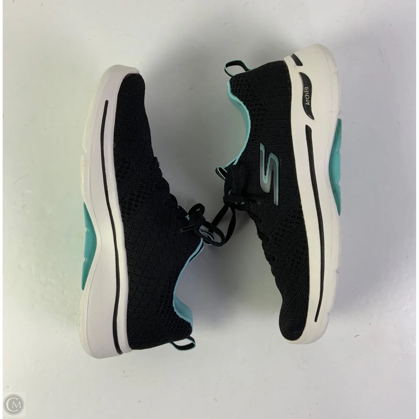Shoes Athletic By Skechers In Black, Size: 8