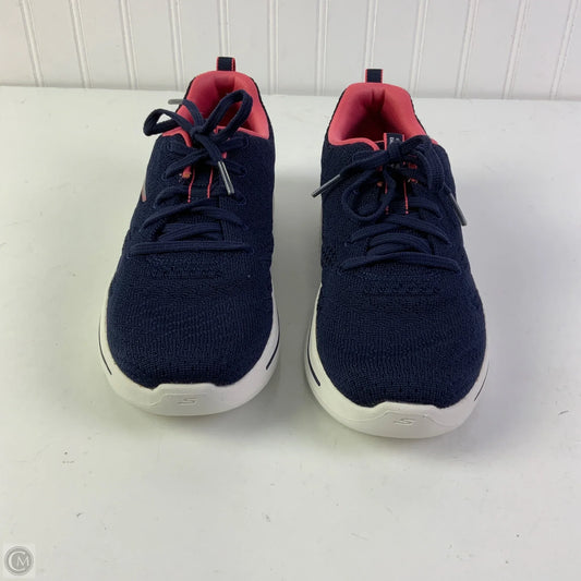 Shoes Athletic By Skechers In Navy, Size: 8