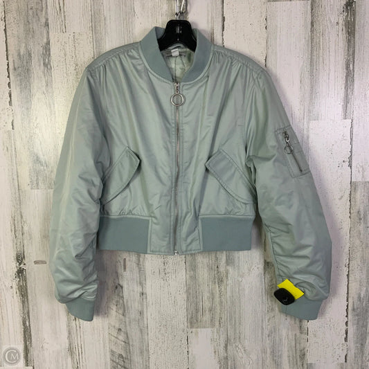 Jacket Other By Top Shop In Aqua, Size: S