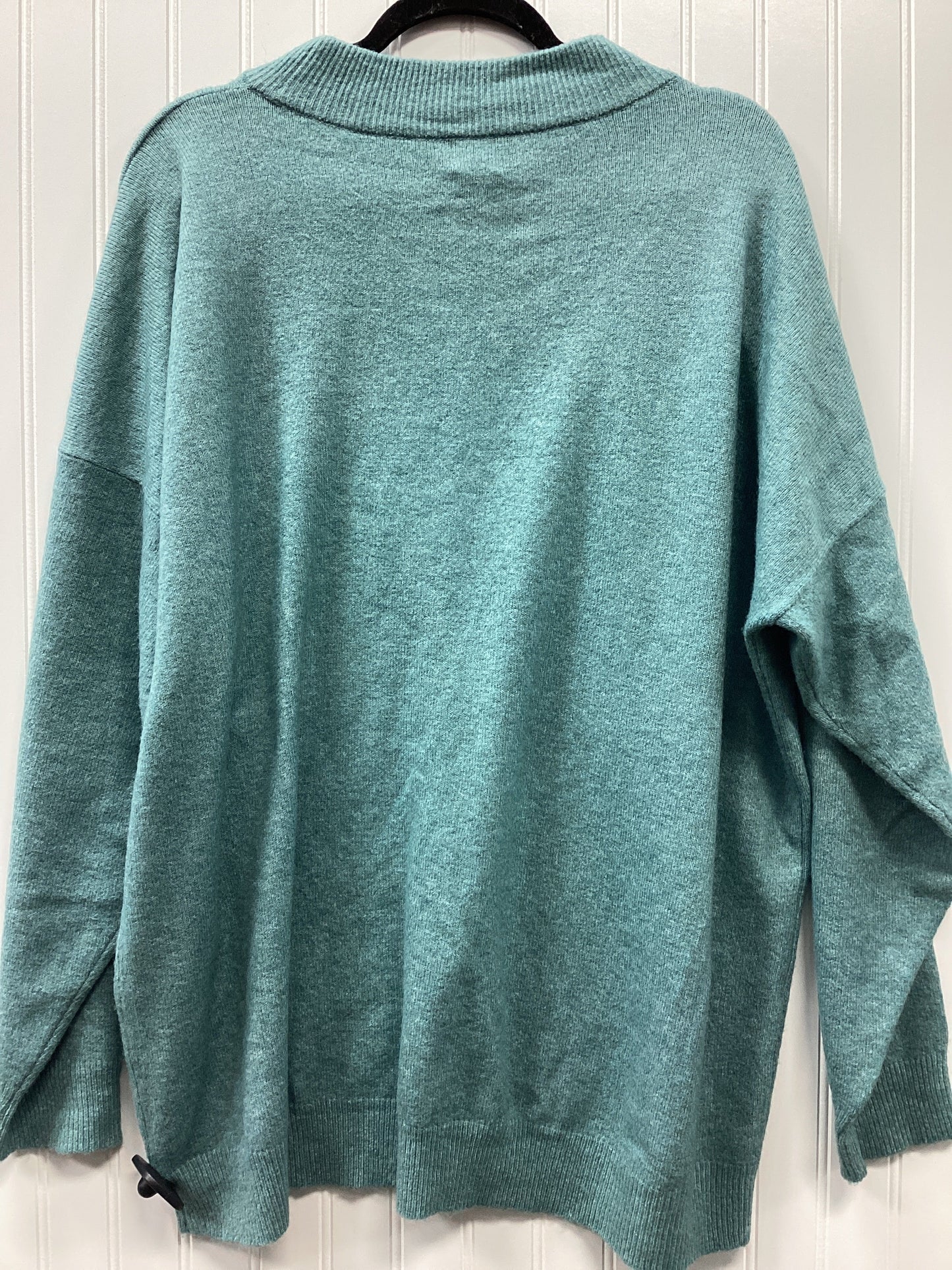 Top Ls By A New Day In Teal, Size:1X