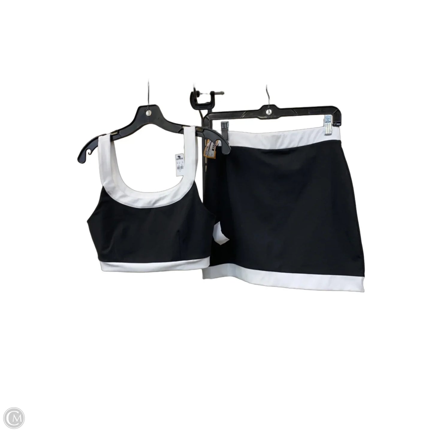 Skort 2pc Set By Express In Black & White, Size: Xs