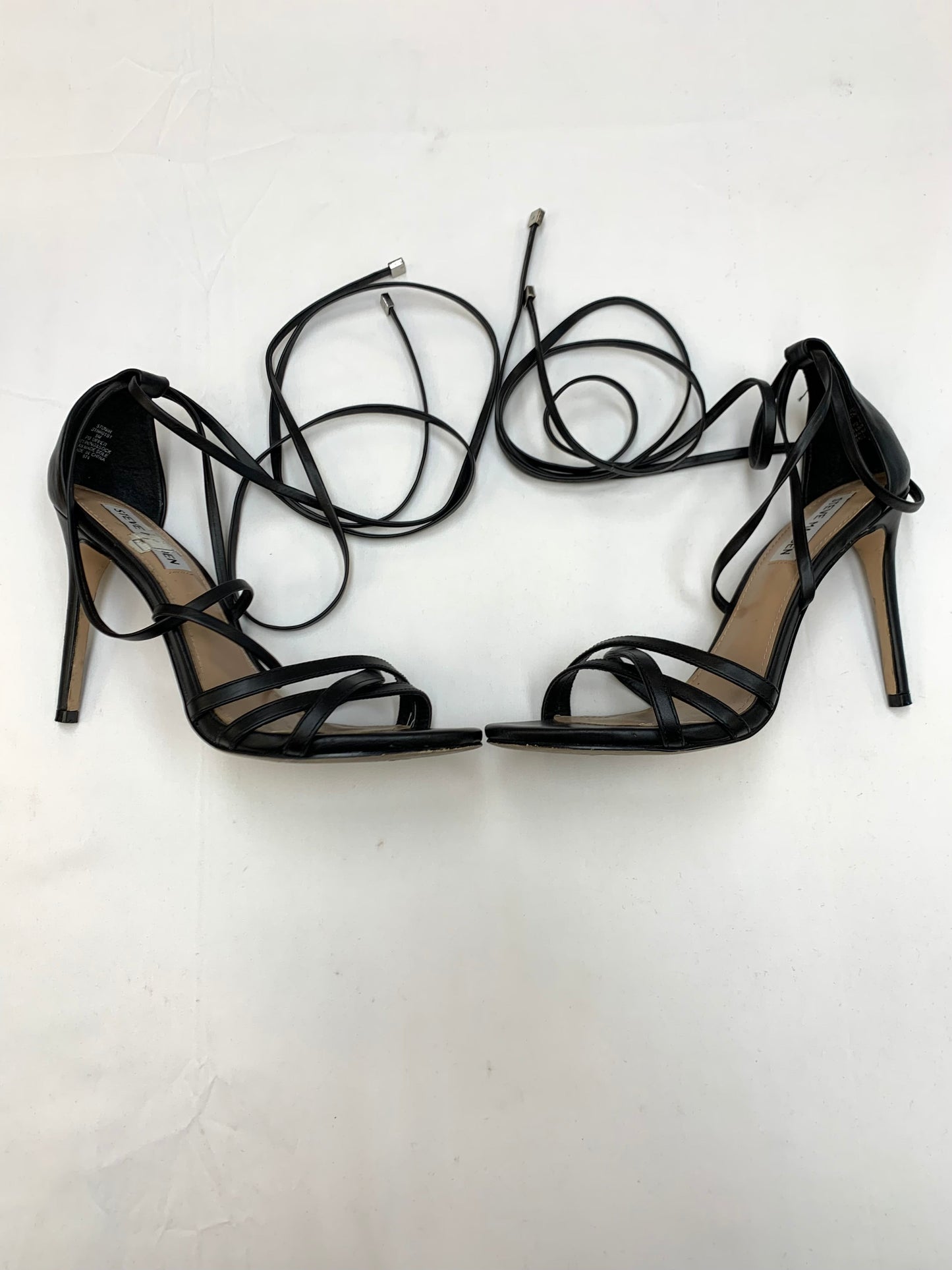 Shoes Heels Stiletto By Steve Madden In Black, Size: 8