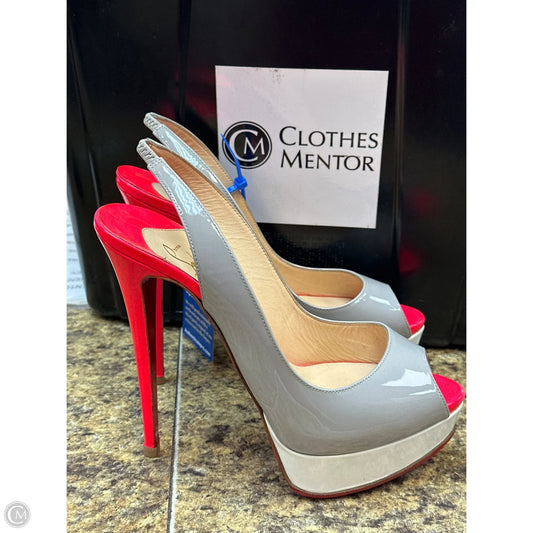Shoes Designer By Christian Louboutin In Multi-colored, Size: 39.5