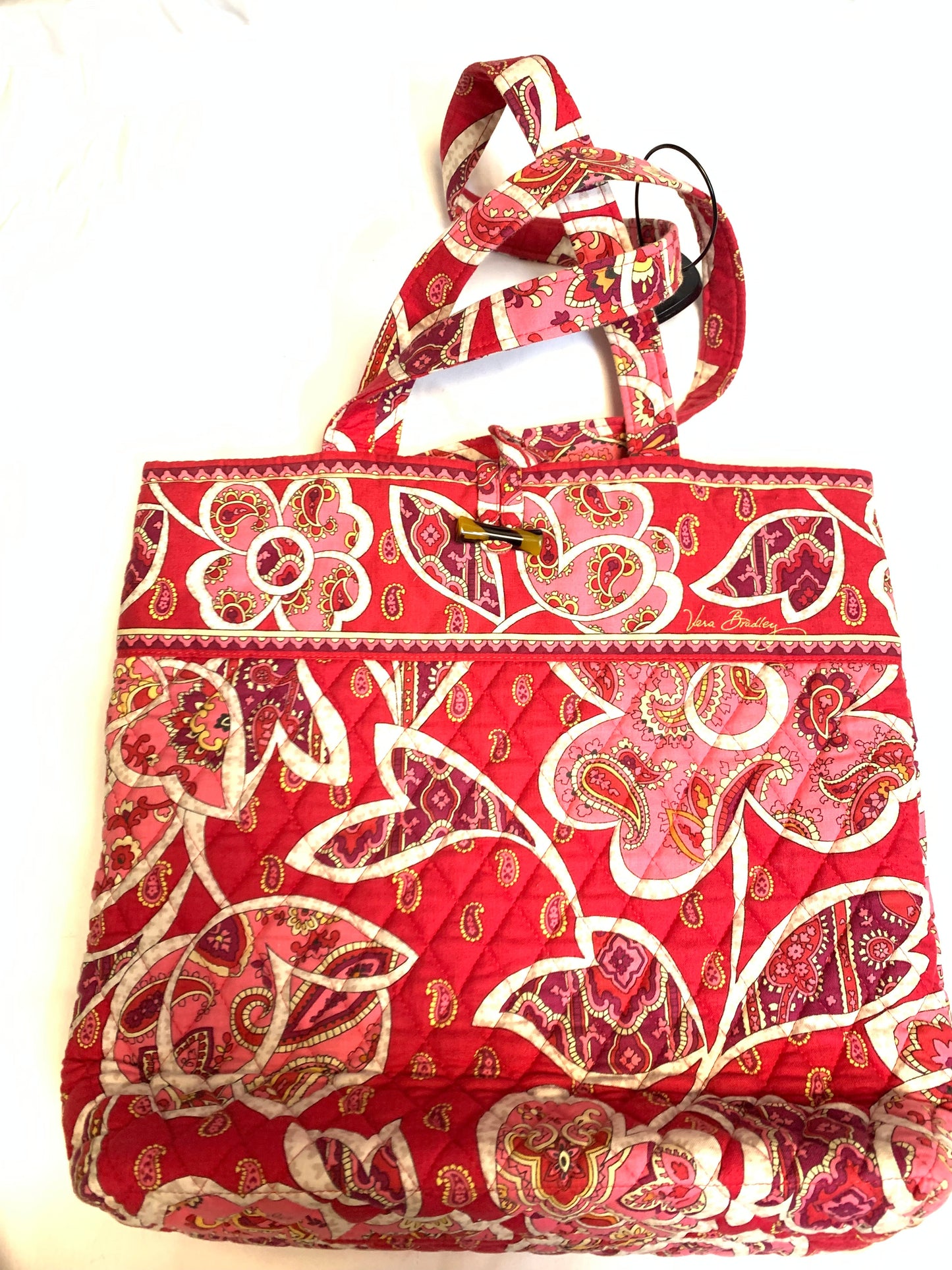 Handbag By Vera Bradley, Size: Medium