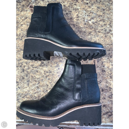 Boots Mid-calf Flats By Dolce Vita In Black, Size: 8.5