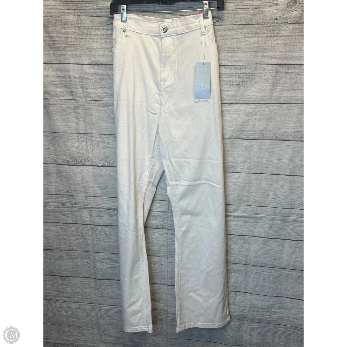 Jeans Boot Cut By Ashley Stewart In White, Size: 20