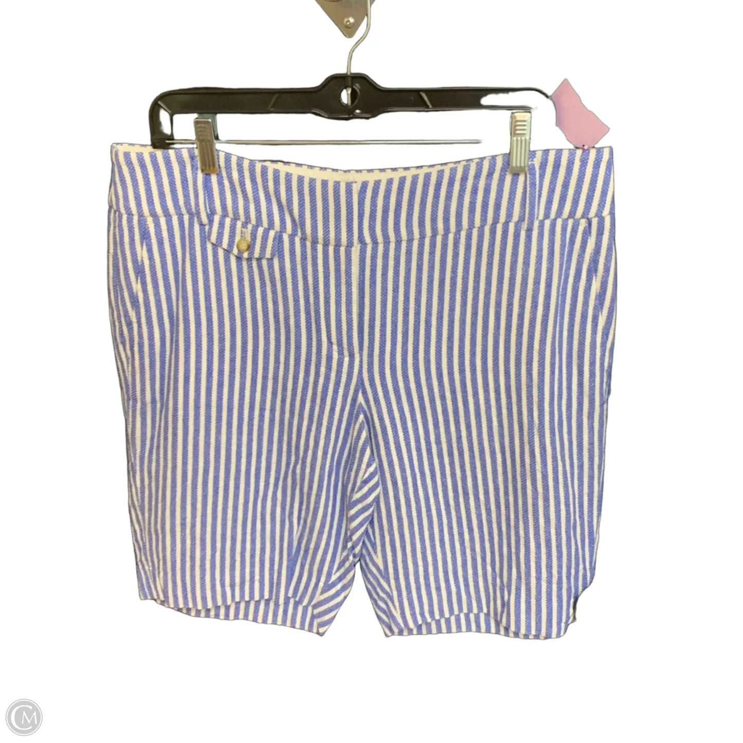 Shorts By Loft In Striped Pattern, Size: 10