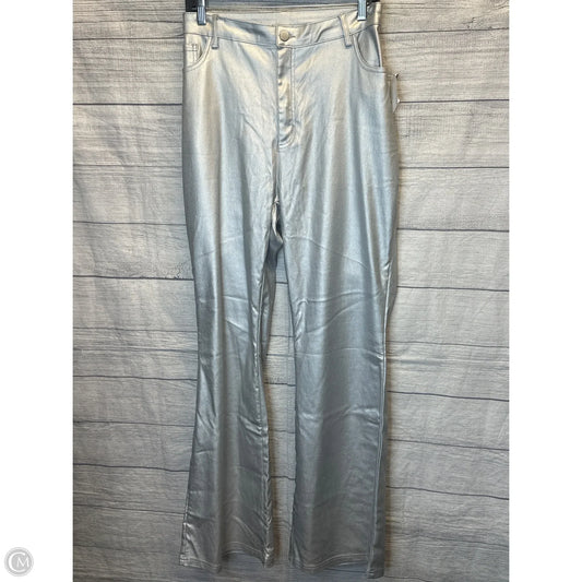 Jeans Straight By Shein In Silver, Size: 3x