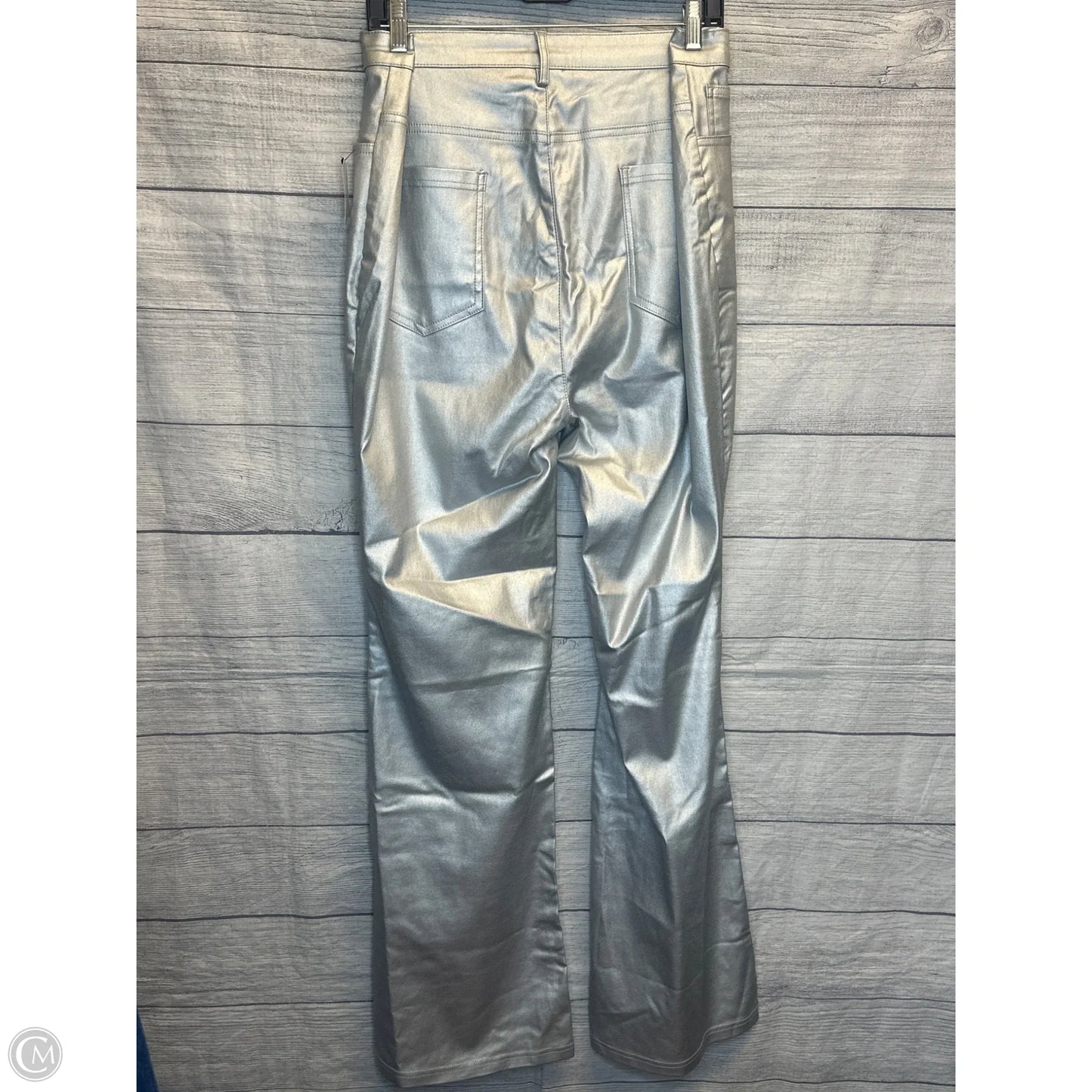 Jeans Straight By Shein In Silver, Size: 3x
