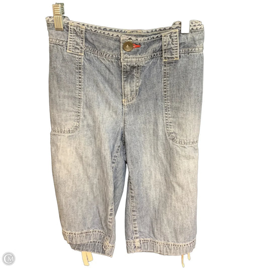 Shorts By Tommy Hilfiger In Blue Denim, Size: 8