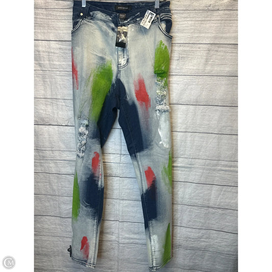 Jeans Skinny By Ashley Stewart In Multi-colored, Size: 22